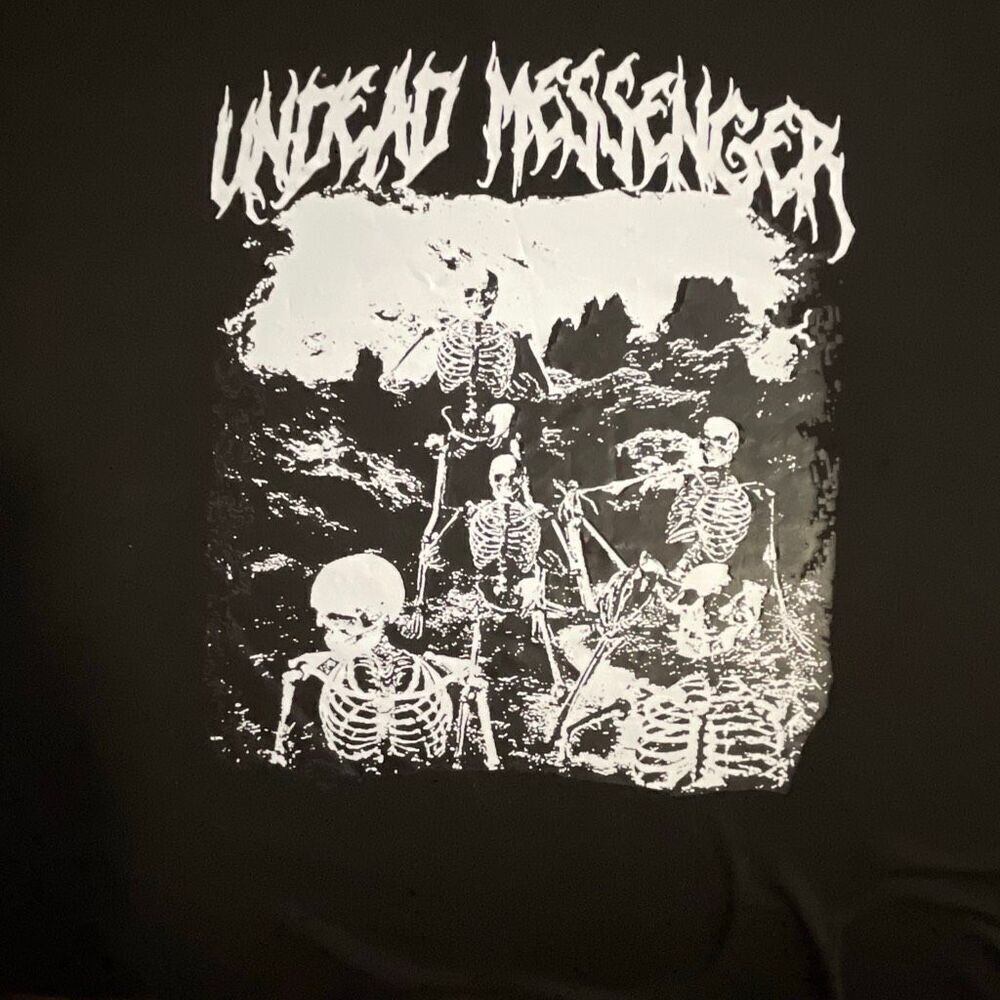 Undead Messenger Men’s T-Shirt - Picture 1 of 8